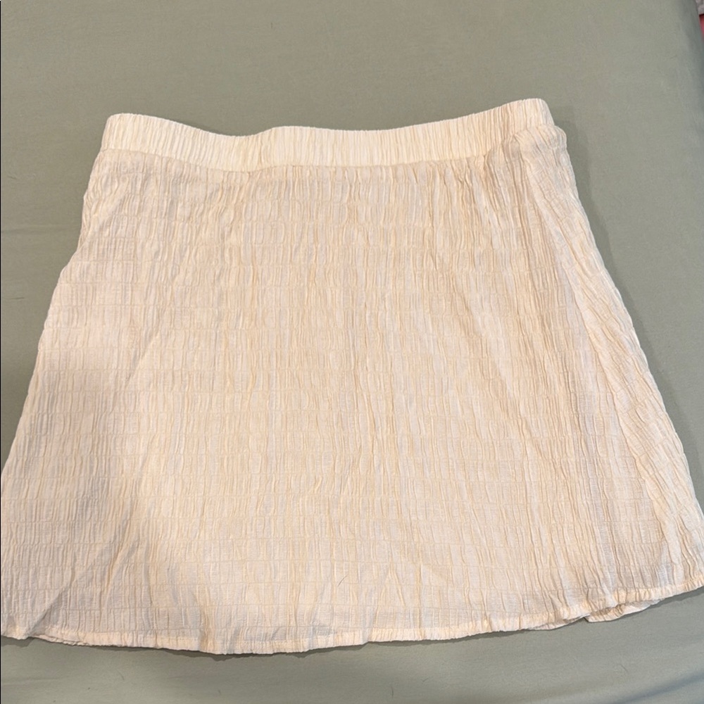 Elegant Cream Skirt NWOT